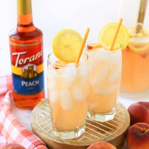 Summer Peach Lemonade